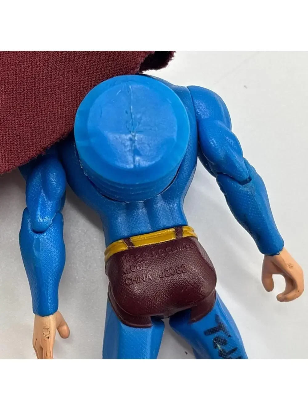 Superman Returns Super Breath Superman 2006 Mattel Action Figure w/ Cape